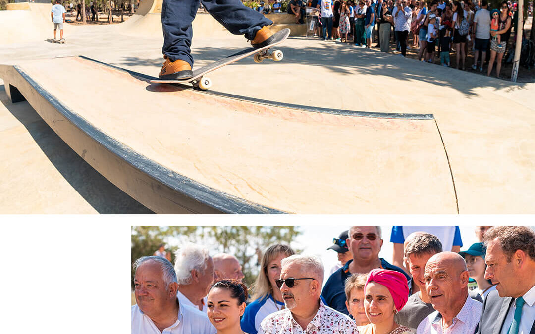 Inauguration du skatepark de Bormes-les-Mimosas